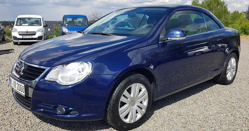 Volkswagen Eos cena 19900 przebieg: 194000, rok produkcji 2007 z Giżycko małe 781